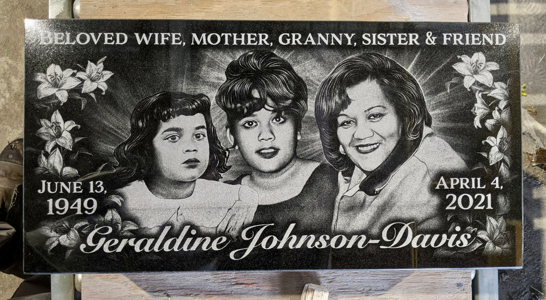 Diamond-etched Markers and Monuments