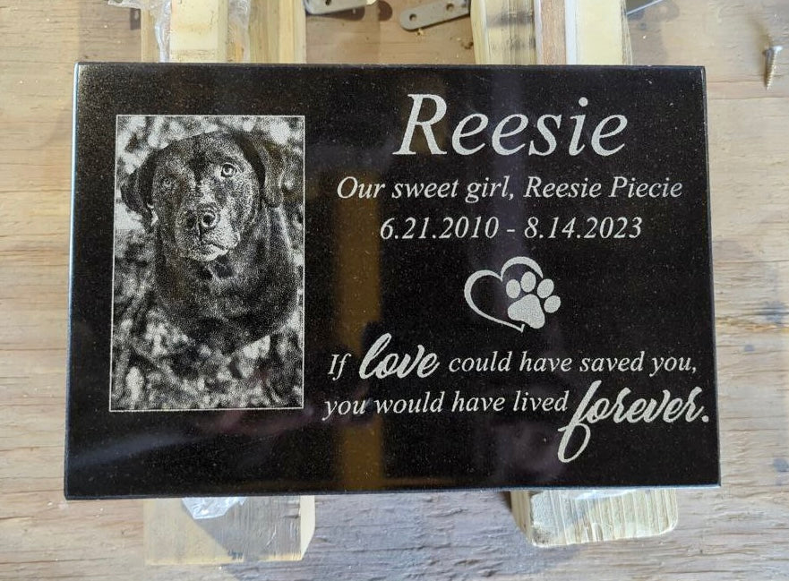 Granite Flat Pet Marker