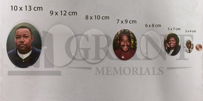 Porcelain Cameo - Oval