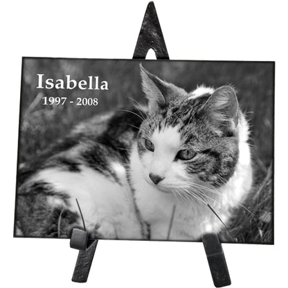 Marble Rectangle Indoor Pet Memorial
