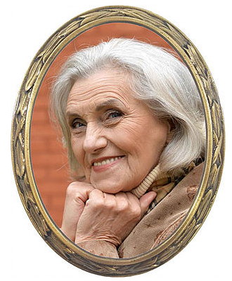 Bronze Frame for Cameo